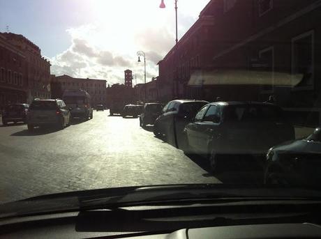 VIa Petroselli. L'unica strada di Kisinau collocata nel cuore di una capitale europea