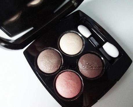 Chanel Eyeshadow quad 'Beiges Velours'