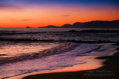 Marina di Massa tramonto