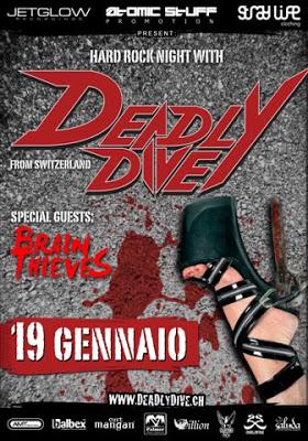 Deadly Dive -  data unica in Italia
