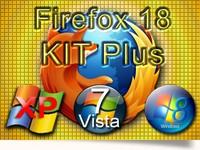 Firefox 18 KIT Plus per Windows 7 - 8 - XP