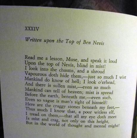 Keats - Ben Nevis