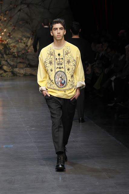 Dolce e Gabbana: Devozione, religiosità e famiglia ● Menswear f/w ’13-‘14