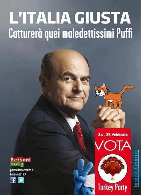 Bersani invade i cartelloni, ecco le parodie.