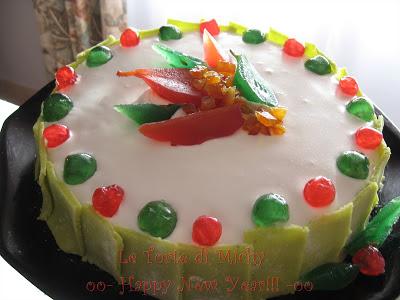 Cassata siciliana di Capodanno