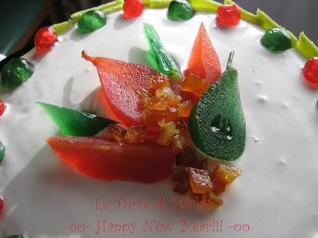 Cassata siciliana di Capodanno