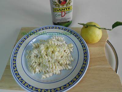 Fusilli al Limone- un piatto 