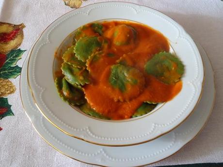 RAVIOLI VERDI DI PESCE