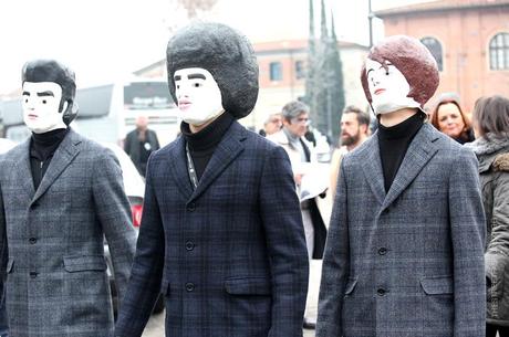 In the Street...Spirit of Scotland Tartan #3 Pitti Uomo, Florence