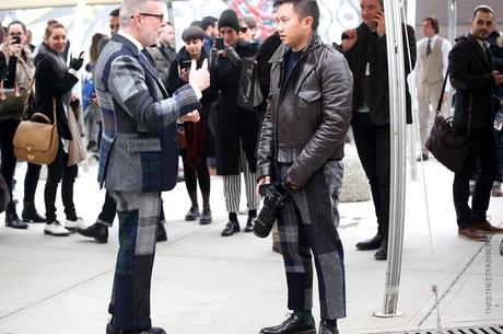 In the Street...Spirit of Scotland Tartan #3 Pitti Uomo, Florence