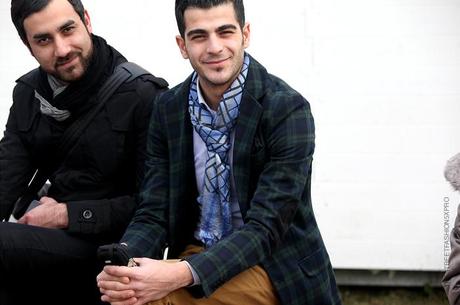 In the Street...Spirit of Scotland Tartan #3 Pitti Uomo, Florence