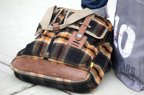 In the Street...Spirit of Scotland Tartan #3 Pitti Uomo, Florence