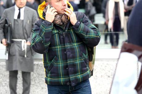 In the Street...Spirit of Scotland Tartan #3 Pitti Uomo, Florence