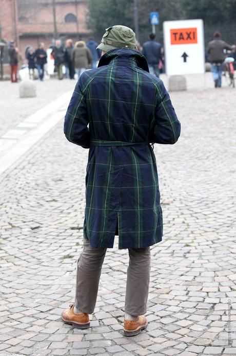 In the Street...Spirit of Scotland Tartan #3 Pitti Uomo, Florence