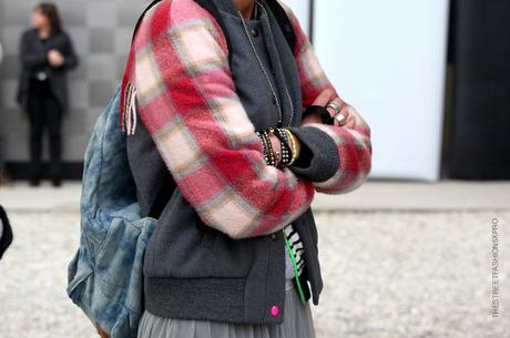 In the Street...Spirit of Scotland Tartan #3 Pitti Uomo, Florence