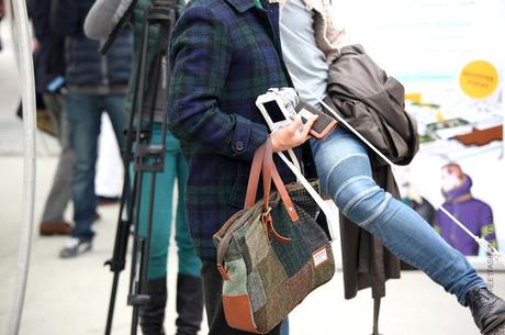 In the Street...Spirit of Scotland Tartan #3 Pitti Uomo, Florence