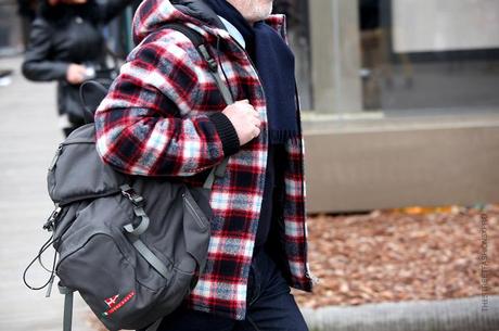 In the Street...Spirit of Scotland Tartan #3 Pitti Uomo, Florence