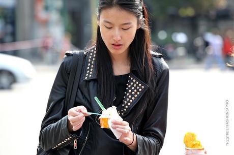 In the Street...Model Off-Duty...Asian Invasion