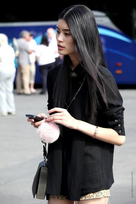 In the Street...Model Off-Duty...Asian Invasion