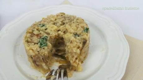 RISOTTO CON CARCIOFI E GROVIERA, PER SALUTARE QUESTO 2012