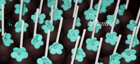 I miei cake pops Tiffany