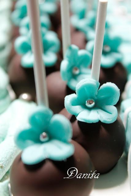 I miei cake pops Tiffany