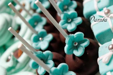 I miei cake pops Tiffany