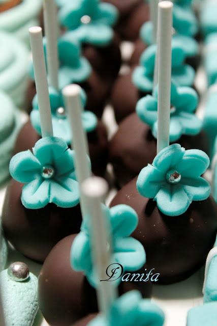 I miei cake pops Tiffany