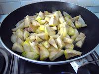 Padellata di zampone, patate e carciofi