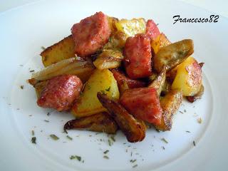 Padellata di zampone, patate e carciofi