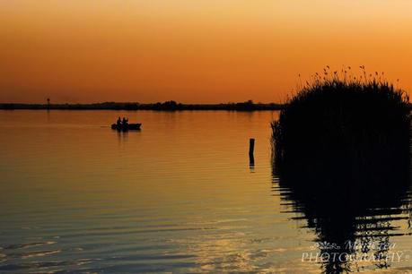 Sunset on the lake