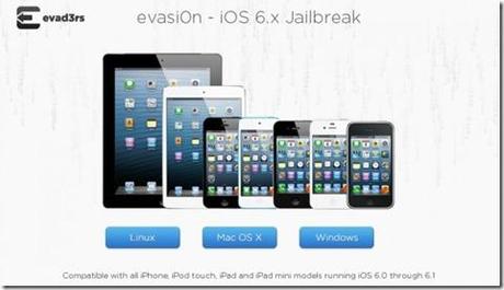 Jailbreak Untethered iOS 6.1 Su iPhone 5 con Evasi0n [Guida]