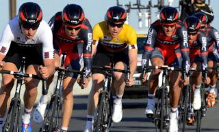 Tour of Qatar 2013: Cronosquadre alla BMC, seconda la Sky