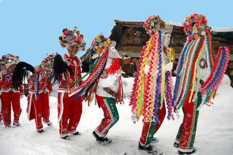 Italian carnival Valle d'aosta