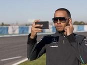 team Mercedes Formula “keep moving” BlackBerry [video]