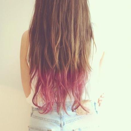 BASTA SHATUSH.. è IL MOMENTO DEI DIP DYE HAIR!! TREND COLORE MODA DONNA STRAORDINARIA 2013