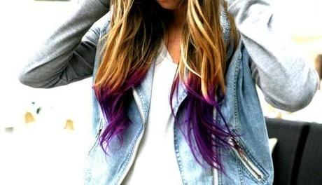 BASTA SHATUSH.. è IL MOMENTO DEI DIP DYE HAIR!! TREND COLORE MODA DONNA STRAORDINARIA 2013