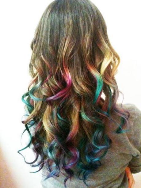 BASTA SHATUSH.. è IL MOMENTO DEI DIP DYE HAIR!! TREND COLORE MODA DONNA STRAORDINARIA 2013