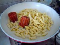 Pennette all' arrabbiata 4 salti in padella home made