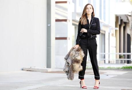 General mix of the week: just black, white and pants