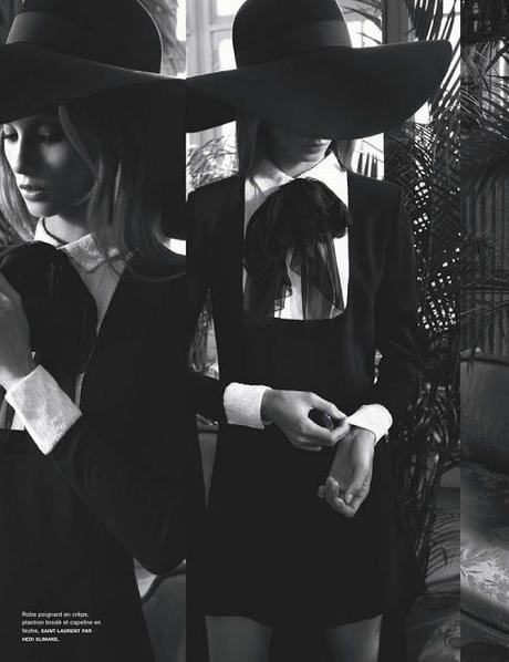 General mix of the week: just black, white and pants