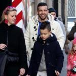 Antonio Di Natale con la moglie Ilenia Betti e i figli01
