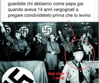 Bufala contro papa2