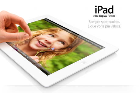 Il nuovo iPad da 128 GB disponibile per gli ordini ipad retina iPad 128 GB Ipad Apple 