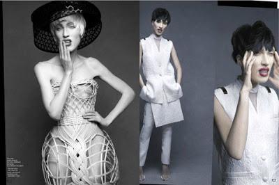 Dasha Zhukova in Dolce & Gabbana su Garage magazine