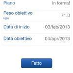 Recensione della bilancia iHealth Wireless Body Analysis per iOS e Android Definizione degli obiettivi di peso