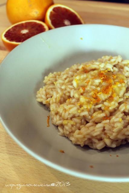 Risotto alle arance e mandorle