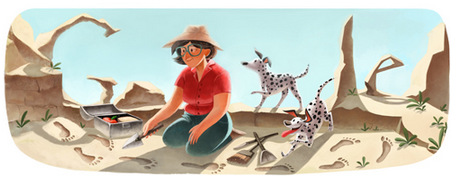 Doodle Google per Mary Leakey