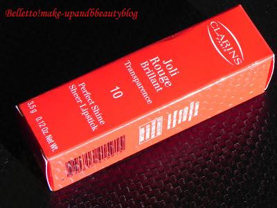 Clarins - Joli Rouge Brillant n.10 Sorbet