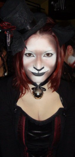 Trucco Gatto Dark Carnevale